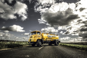 photo of JCB vintage truck